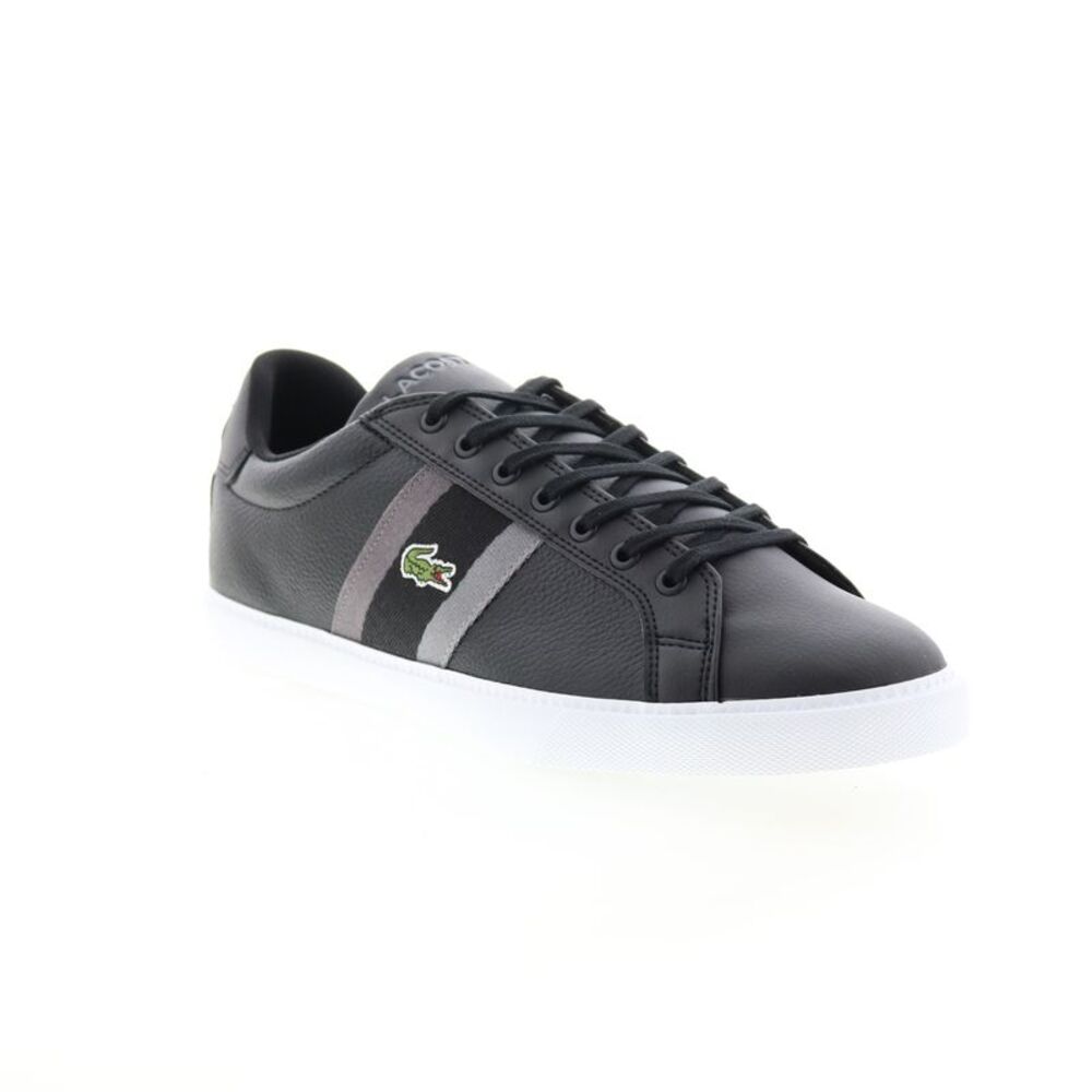 Lacoste Mens Grad Vulc 120 2 P SMA Black Shoes (NWT) - Picture 2 of 7